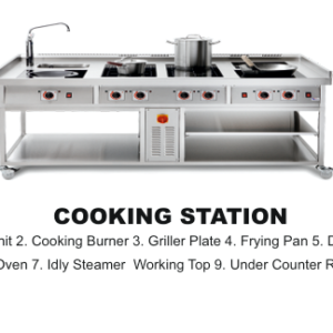 Commercial Cooking Station